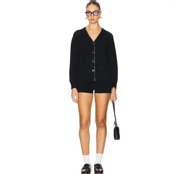 NWT 27 MILES MALIBU Galatea Cardigan Black XS - Picture 12 of 12